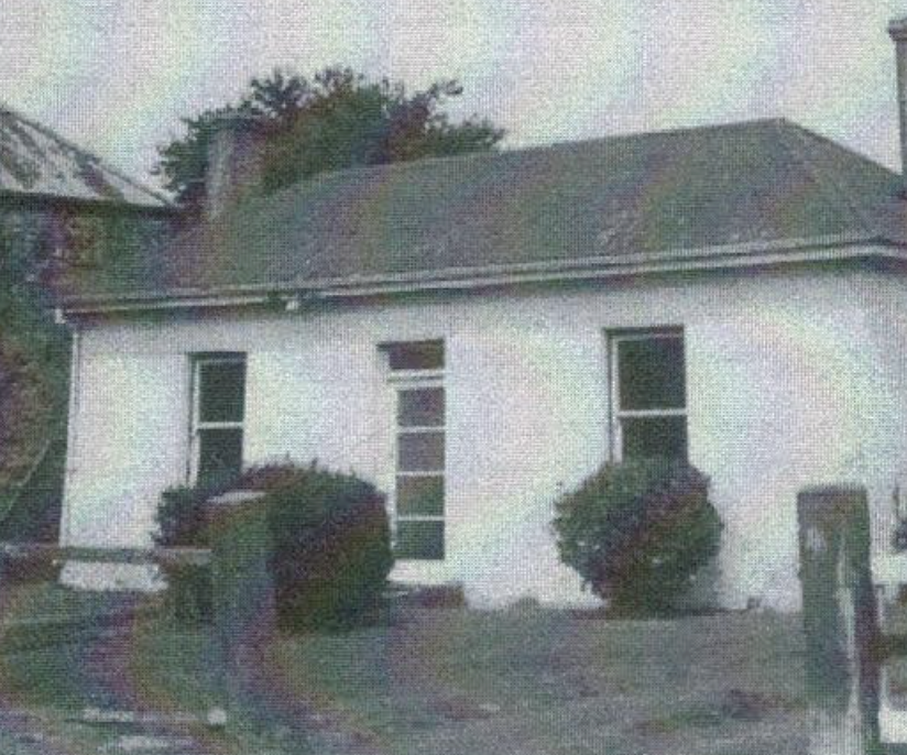 A photo of Isacc Richardson's home in Campbell Town, Tasmania